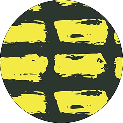 Bonateks , Runt digitalt tryckt musmatta, halkfri undersida, för kontor och hem, diameter: 22 cm Bonateks , Runt digitalt tryckt musmatta, halkfri undersida, för kontor och hem, diameter: 22 cm