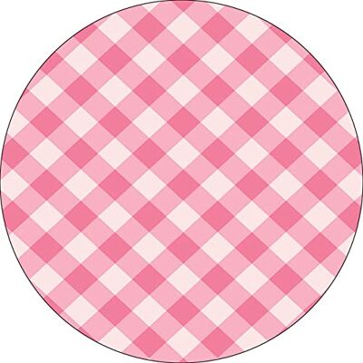Bonateks , Runt digitalt tryckt musmatta, halkfri undersida, för kontor och hem, diameter: 22 cm Bonateks , Runt digitalt tryckt musmatta, halkfri undersida, för kontor och hem, diameter: 22 cm
