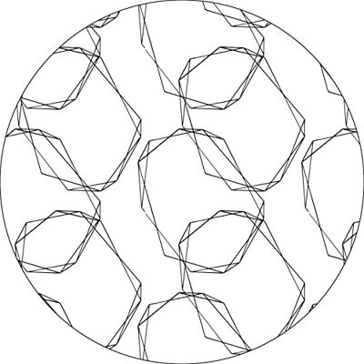 Bonateks , Runt digitalt tryckt musmatta, halkfri undersida, för kontor och hem, diameter: 22 cm Bonateks , Runt digitalt tryckt musmatta, halkfri undersida, för kontor och hem, diameter: 22 cm