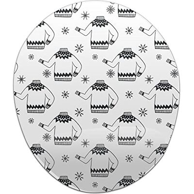 Bonamaison , Ergonomisk musmatta med handledsstöd, digital tryckt musmatta anti-senskida problem, halkfri baksida, för kontor och hem, storlek: 20 x 23 cm Bonamaison , Ergonomisk musmatta med handledsstöd, digital tryckt musmatta anti-senskida problem, halkfri baksida, för kontor och hem, storlek: 20 x 23 cm