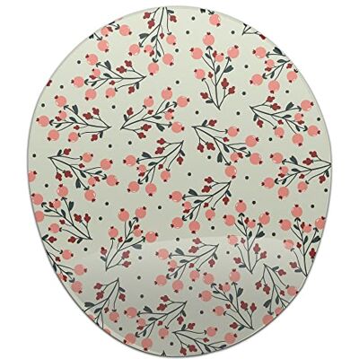 Bonamaison , Ergonomisk musmatta med handledsstöd, digital tryckt musmatta anti-senskida problem, halkfri baksida, för kontor och hem, storlek: 20 x 23 cm Bonamaison , Ergonomisk musmatta med handledsstöd, digital tryckt musmatta anti-senskida problem, halkfri baksida, för kontor och hem, storlek: 20 x 23 cm