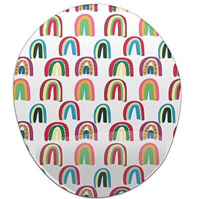 Bonamaison , Ergonomisk musmatta med handledsstöd, digital tryckt musmatta anti-senskida problem, halkfri baksida, för kontor och hem, storlek: 20 x 23 cm Bonamaison , Ergonomisk musmatta med handledsstöd, digital tryckt musmatta anti-senskida problem, halkfri baksida, för kontor och hem, storlek: 20 x 23 cm