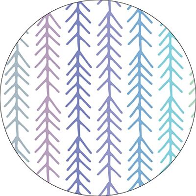 Bonateks , Runt digitalt tryckt musmatta, halkfri undersida, för kontor och hem, diameter: 22 cm Bonateks , Runt digitalt tryckt musmatta, halkfri undersida, för kontor och hem, diameter: 22 cm
