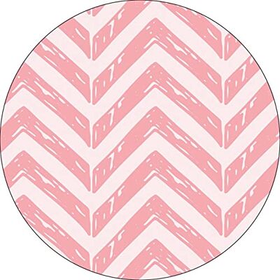Bonateks , Runt digitalt tryckt musmatta, halkfri undersida, för kontor och hem, diameter: 22 cm Bonateks , Runt digitalt tryckt musmatta, halkfri undersida, för kontor och hem, diameter: 22 cm