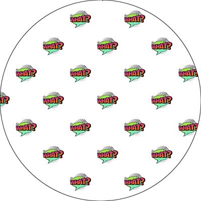 Bonateks , Runt digitalt tryckt musmatta, halkfri undersida, för kontor och hem, diameter: 22 cm Bonateks , Runt digitalt tryckt musmatta, halkfri undersida, för kontor och hem, diameter: 22 cm