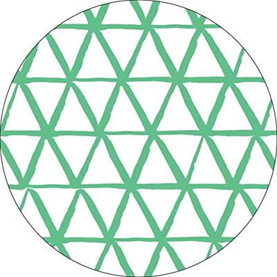 Bonateks , Runt digitalt tryckt musmatta, halkfri undersida, för kontor och hem, diameter: 22 cm Bonateks , Runt digitalt tryckt musmatta, halkfri undersida, för kontor och hem, diameter: 22 cm
