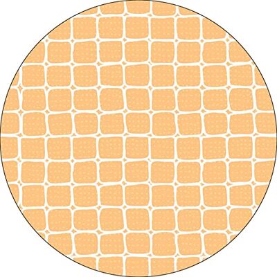 Bonateks , Runt digitalt tryckt musmatta, halkfri undersida, för kontor och hem, diameter: 22 cm Bonateks , Runt digitalt tryckt musmatta, halkfri undersida, för kontor och hem, diameter: 22 cm