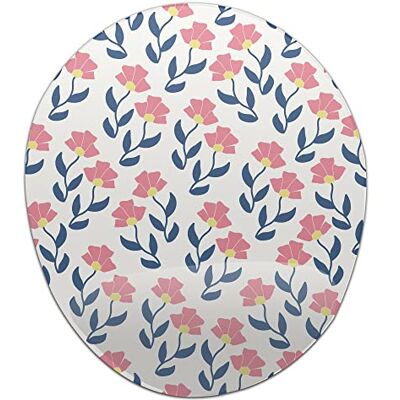 Questo Casa , Ergonomisk musmatta med handledsstöd, digitalt tryckt musmatta antifenslideproblem, halkfri undersida, för kontor och hem, storlek: 20 x 23 cm Questo Casa , Ergonomisk musmatta med handledsstöd, digitalt tryckt musmatta antifenslideproblem, halkfri undersida, för kontor och hem, storlek: 20 x 23 cm