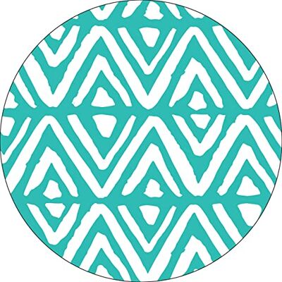 Bonateks , Runt digitalt tryckt musmatta, halkfri undersida, för kontor och hem, diameter: 22 cm Bonateks , Runt digitalt tryckt musmatta, halkfri undersida, för kontor och hem, diameter: 22 cm