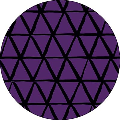 Bonateks , Runt digitalt tryckt musmatta, halkfri undersida, för kontor och hem, diameter: 22 cm Bonateks , Runt digitalt tryckt musmatta, halkfri undersida, för kontor och hem, diameter: 22 cm