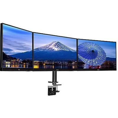 IIYAMA DS1003C-B1 Simple and Functional Triple Desktop Arm IIYAMA DS1003C-B1 Simple and Functional Triple Desktop Arm