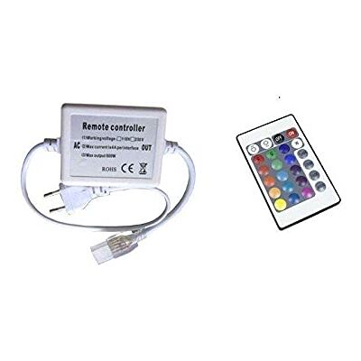 SILVER ELECTRONICS RGB-styrenhet för 220V 750w LED-remsa + fjärrkontroll 220200 SILVER ELECTRONICS RGB-styrenhet för 220V 750w LED-remsa + fjärrkontroll 220200