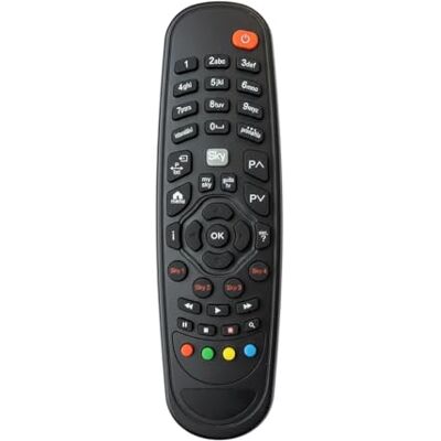 Avilia Sky-kompatibel ersättningsfjärrkontroll universell och multifunktion för TV, programmerbar för alla TV-apparater och smarta TV-apparater, fungerar med AAA-batterier ingår inte Avilia Sky-kompatibel ersättningsfjärrkontroll universell och multifunktion för TV, programmerbar för alla TV-apparater och smarta TV-apparater, fungerar med AAA-batterier ingår inte