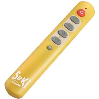 SeKi Slim, universal, programmerbar fjärrkontroll med stora knappar. SeKi Slim, universal, programmerbar fjärrkontroll med stora knappar.