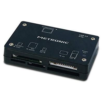 Metronic 495250 multikartor spelare 17 i 1 USB 2.0 480 Mbps Metronic 495250 multikartor spelare 17 i 1 USB 2.0 480 Mbps