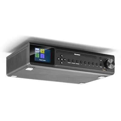 Karcher RA 2060D-B inbyggd radio med CD-spelare, Dab+/FM (30 minnesstationer), USB för MP3- och Bluetooth-spelare, väckarklocka (dubbelt larm), nedräkningstimer, fjärrkontroll Karcher RA 2060D-B inbyggd radio med CD-spelare, Dab+/FM (30 minnesstationer), USB för MP3- och Bluetooth-spelare, väckarklocka (dubbelt larm), nedräkningstimer, fjärrkontroll
