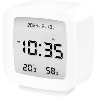 LogiLink SC0120 – digital väckarklocka, temperatur, luftfuktighet, snooze-funktion LogiLink SC0120 – digital väckarklocka, temperatur, luftfuktighet, snooze-funktion