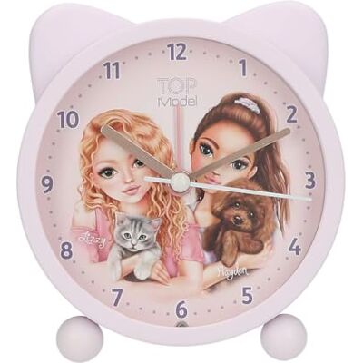 Topmodel - Väckarklocka KATT och HUND - Lila - 11 cm Topmodel - Väckarklocka KATT och HUND - Lila - 11 cm