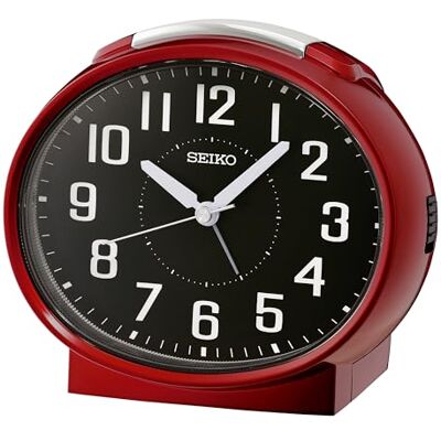 SEIKO väckarklocka - Röd - Analoga visning - Sömntimer - Bältesalarm SEIKO väckarklocka - Röd - Analoga visning - Sömntimer - Bältesalarm