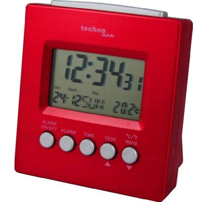 Technoline - WT 228 - Röd-metallisk - Digital radiodocka Technoline - WT 228 - Röd-metallisk - Digital radiodocka