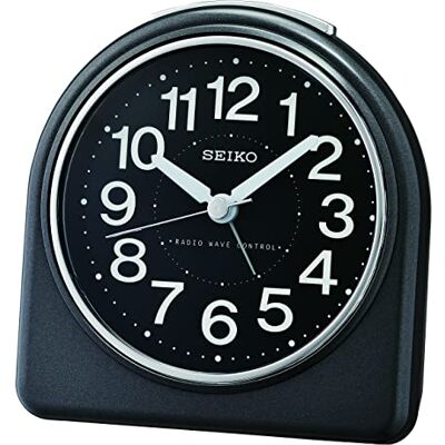 Seiko Väckarklocka plast svart QHR204K Seiko Väckarklocka plast svart QHR204K