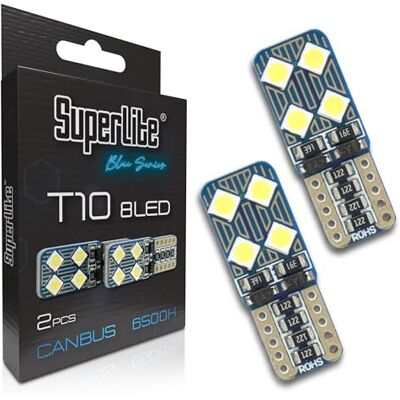 Superlite T10 8 LED positionslampa - Bilbelysning Superlite T10 8 LED positionslampa - Bilbelysning