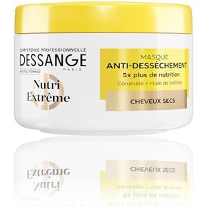 Dessange Nutri-Extreme Hair Mask Formula berikad med keramik och kameliaolja anti-uttorkning ger näring, skyddar och mjukar upp torrt hår 280 ml Dessange Nutri-Extreme Hair Mask Formula berikad med keramik och kameliaolja anti-uttorkning ger näring, skyddar och mjukar upp torrt hår 280 ml