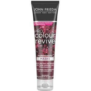 John Frieda PRO Colour Revive färgskyddsmask – innehåll: 150 ml – PH-optimerad för färgbevarande – minskar hårbrott i 1 applikation John Frieda PRO Colour Revive färgskyddsmask – innehåll: 150 ml – PH-optimerad för färgbevarande – minskar hårbrott i 1 applikation