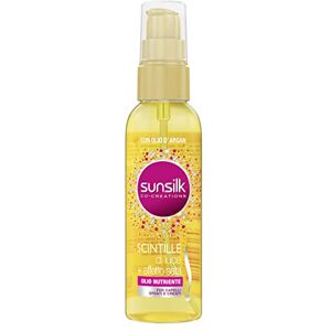 Sunsilk , Ljusgnistolja, sololja ogenomskinligt och tråkigt hår, motverkar kräppseffekten och skyddar mot solstrålar, med arganolja, näring och återfuktar intensivt, 6 stycken på 75 ml Sunsilk , Ljusgnistolja, sololja ogenomskinligt och tråkigt hår, motverkar kräppseffekten och skyddar mot solstrålar, med arganolja, näring och återfuktar intensivt, 6 stycken på 75 ml