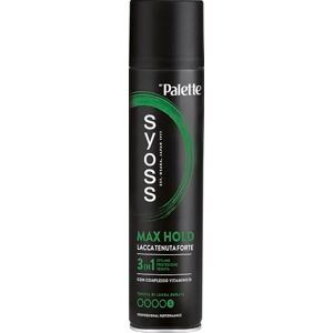 Syoss Max Hold Stark Tätningslack 300 ml, hårspray mjuk och strålande, hårspray 3-i-1 styling, skydd, tätning 4, hårspray med vitaminkomplex Syoss Max Hold Stark Tätningslack 300 ml, hårspray mjuk och strålande, hårspray 3-i-1 styling, skydd, tätning 4, hårspray med vitaminkomplex