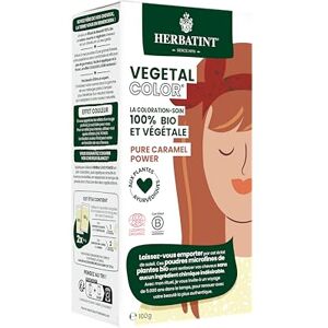 Herbatint Vegetal Color 100% naturlig och ekologisk växtfärg, ren karamell kraft karamell 100 gram Herbatint Vegetal Color 100% naturlig och ekologisk växtfärg, ren karamell kraft karamell 100 gram