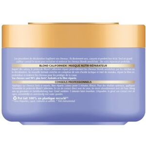Dessange Kalifornien blond Nutri-Repair Hair Mask Mjölksyra & Manuka honung ger näring, reparerar och skyddar mot brott Blont, färgglatt och färgat hår 280 ml Dessange Kalifornien blond Nutri-Repair Hair Mask Mjölksyra & Manuka honung ger näring, reparerar och skyddar mot brott Blont, färgglatt och färgat hår 280 ml