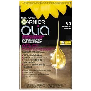 Garnier - Olia - 8.0 Blond - Kräm - Hårfärg Garnier - Olia - 8.0 Blond - Kräm - Hårfärg