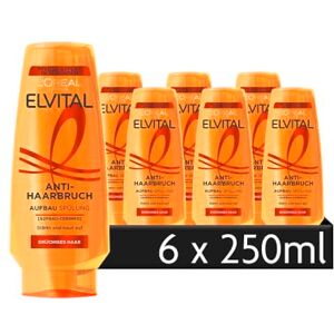 L'Oreal Paris L'Oréal Paris Elvital Anti-hårbrott närande struktur balsam 6 x 250 ml L'Oreal Paris L'Oréal Paris Elvital Anti-hårbrott närande struktur balsam 6 x 250 ml