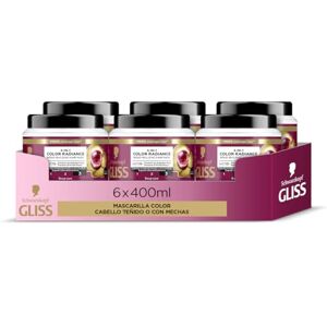 Gliss Ansiktsmask för färgat hår eller med vekar Ultimate Color 400 ml – Skyddande färgområde Gliss Ansiktsmask för färgat hår eller med vekar Ultimate Color 400 ml – Skyddande färgområde