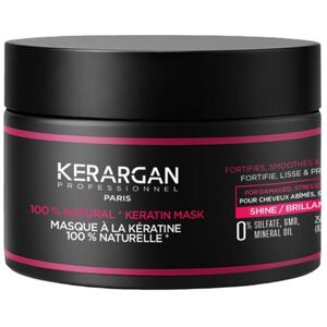 KERARGAN – Ultra-Reparerande Hårmask med Keratin för Skadat och Stressat Hår – Stärker, Slätar Ut & Skyddar – Utan Sulfater, GMO & Mineralolja – 250 ml KERARGAN – Ultra-Reparerande Hårmask med Keratin för Skadat och Stressat Hår – Stärker, Slätar Ut & Skyddar – Utan Sulfater, GMO & Mineralolja – 250 ml