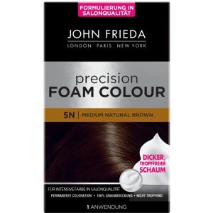 JOHN FRIEDA - Precision Foam Colour 5N - Medium Natural Brown JOHN FRIEDA - Precision Foam Colour 5N - Medium Natural Brown