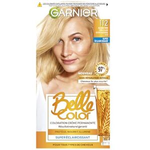 Garnier Belle Color Permanent Cream Color 112 mycket ljus blond naturligt guld 2 x 100 ml Garnier Belle Color Permanent Cream Color 112 mycket ljus blond naturligt guld 2 x 100 ml