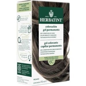 Herbatint Permanent hårfärg för 6C mörkblond, askblond, 170 ml, ammoniakfri, optimal täckning av grått hår, dermatologiskt testad, med 8 naturliga extrakt Herbatint Permanent hårfärg för 6C mörkblond, askblond, 170 ml, ammoniakfri, optimal täckning av grått hår, dermatologiskt testad, med 8 naturliga extrakt