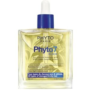Phyto Paris 7 Universell blimatrisolja 100 ml olja för fint torrt hår mångsidig vård: näring, styling, efterbehandling 99% naturliga ingredienser Phyto Paris 7 Universell blimatrisolja 100 ml olja för fint torrt hår mångsidig vård: näring, styling, efterbehandling 99% naturliga ingredienser