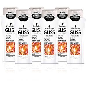 Gliss Reparerande schampo för torrt hår – totalt reparationsområde – 6 st på 250 ml (1 500 ml) Gliss Reparerande schampo för torrt hår – totalt reparationsområde – 6 st på 250 ml (1 500 ml)