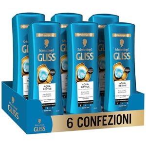 Gliss Schwarzkopf Moisturizing balsam Aqua Revive 200 ml, För normalt till torrt hår Gliss Schwarzkopf Moisturizing balsam Aqua Revive 200 ml, För normalt till torrt hår