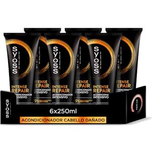 Syoss Repair Deep Balsam 250 ml, 6-pack, intensiv reparation för skadat hår, jämnhet och glans Syoss Repair Deep Balsam 250 ml, 6-pack, intensiv reparation för skadat hår, jämnhet och glans