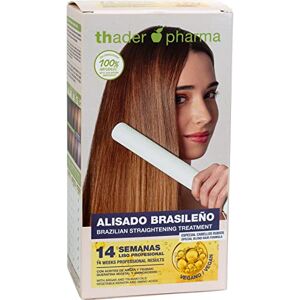 Thader Th Pharma Brasiliansk utjämningssats för 14 veckors formlöst blont hår Thader Th Pharma Brasiliansk utjämningssats för 14 veckors formlöst blont hår