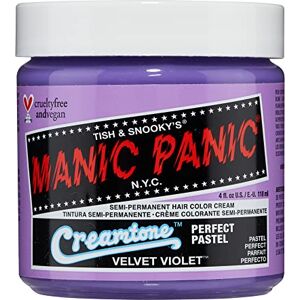 Manic Panic Velvet Violet Pastel Classic Creme, Vegan, Cruelty Free, Purple Semi Permanent Hair Dye 118 ml Manic Panic Velvet Violet Pastel Classic Creme, Vegan, Cruelty Free, Purple Semi Permanent Hair Dye 118 ml