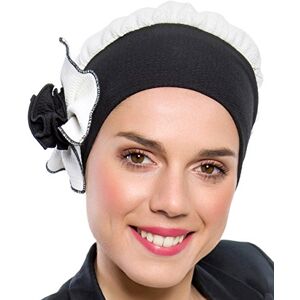 NJ CREATION Retro peruk svart/vit NJ CREATION Retro peruk svart/vit