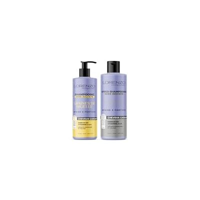 LORENZO PROFESSIONAL Lorenzo CARE PACK Schampo och balsam med Nigellafrö 2x500 ml LORENZO PROFESSIONAL Lorenzo CARE PACK Schampo och balsam med Nigellafrö 2x500 ml