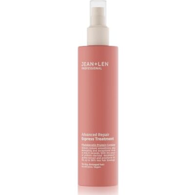 Jean & Len Express Treatment Professional Advanced Repair, vegan, 200 ml Reparerande 8-sekunders spray-inpackning för torrt & skadat hår, tämjer frizz & vårdar intensivt, utan silikoner Jean & Len Express Treatment Professional Advanced Repair, vegan, 200 ml Reparerande 8-sekunders spray-inpackning för torrt & skadat hår, tämjer frizz & vårdar intensivt, utan silikoner