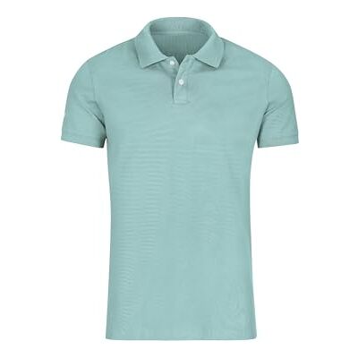 Trigema pikétröja av elast. Piqué, Gletscher, XL Trigema pikétröja av elast. Piqué, Gletscher, XL
