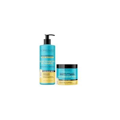 LORENZO PROFESSIONAL Lorenzo CARE PACK Schampo och mask med marockansk arganolja 2x500 ml LORENZO PROFESSIONAL Lorenzo CARE PACK Schampo och mask med marockansk arganolja 2x500 ml